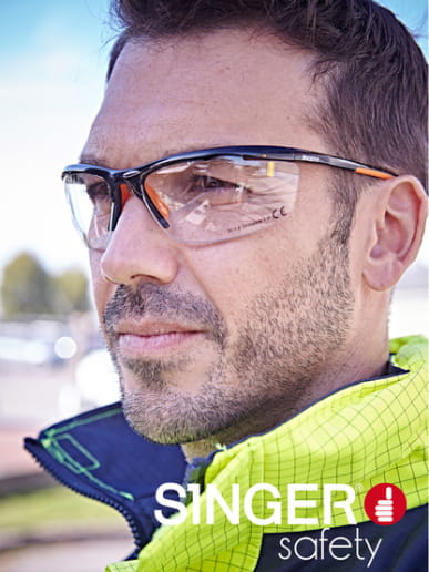 Lunettes de protection teintées ou incolores Singer Safety EVALOR / EVALORA