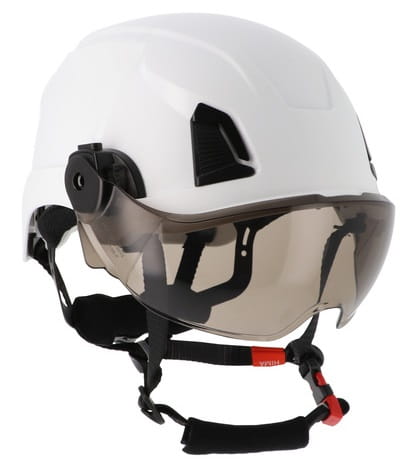 Lunettes de protection relevables incolores ou teintées pour casque Singer Safety HIMA