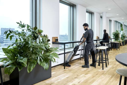 Micro auto-laveuse idéale pour petits espaces Nilfisk Dryft