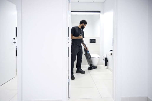 Micro auto-laveuse idéale pour petits espaces Nilfisk Dryft