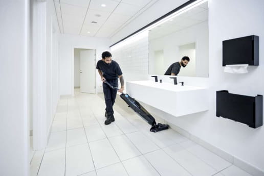 Micro auto-laveuse idéale pour petits espaces Nilfisk Dryft