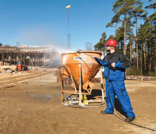 Nettoyeur haute pression eau chaude autonome essence Nilfisk MH7P-220/1120 PE