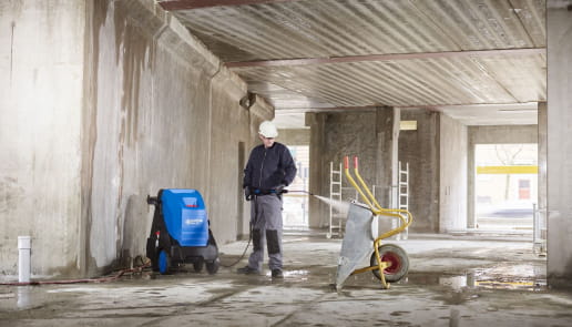 Nettoyeur haute pression eau chaude Nilfisk MH3C-145/600 PA sans enrouleur