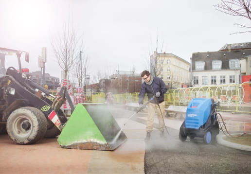 Nettoyeur haute pression eau chaude Nilfisk MH3C-180/780 PA sans enrouleur