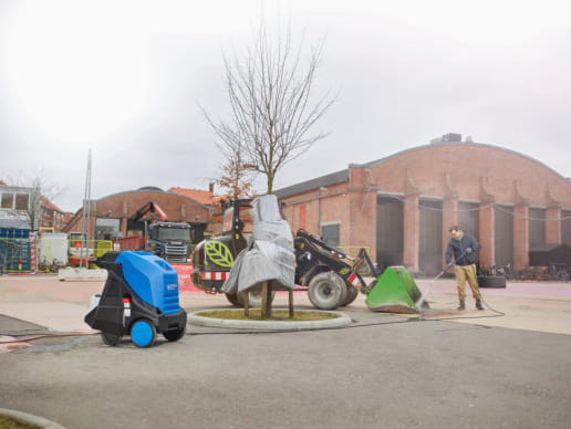 Nettoyeur haute pression eau chaude Nilfisk MH3C-180/780 PA sans enrouleur