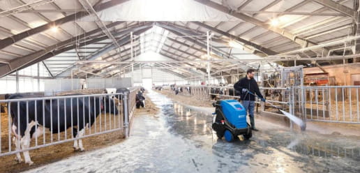 Nettoyeur haute pression eau chaude Nilfisk MH3C-180/780 PAX avec enrouleur