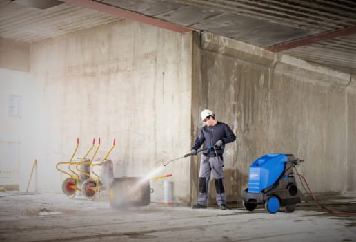 Nettoyeur haute pression eau chaude Nilfisk MH3C-180/780 PAX avec enrouleur