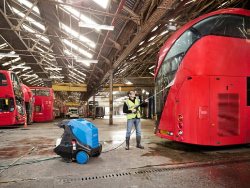 Nettoyeur haute pression eau chaude Nilfisk MH4M-200/960 FAX avec enrouleur