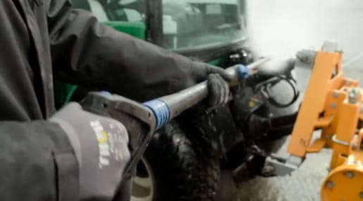 Nettoyeur haute pression eau chaude Nilfisk MH4M-200/960 FAX avec enrouleur