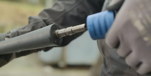 Nettoyeur haute pression eau chaude Nilfisk MH6P-200/1300 FAX avec enrouleur