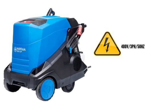 Nettoyeur haute pression eau chaude Nilfisk MH6P-200/1300 FAX avec enrouleur