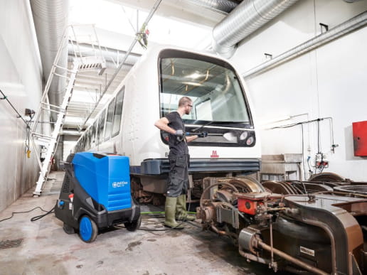 Nettoyeur haute pression eau chaude Nilfisk MH8P-180/2000 FA sans enrouleur