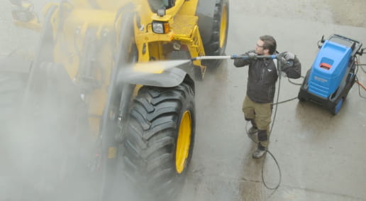 Nettoyeur haute pression eau chaude Nilfisk MH8P-180/2000 FAX avec enrouleur