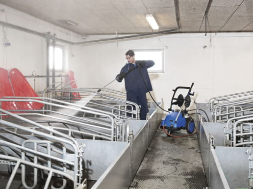 Nettoyeur haute pression eau froide Nilfisk MC 5M-200/1050 XT avec enrouleur