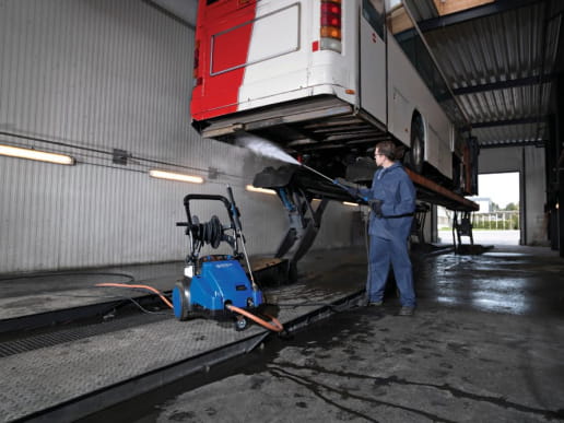 Nettoyeur haute pression eau froide Nilfisk MC6P-180/1300 FA XT avec enrouleur