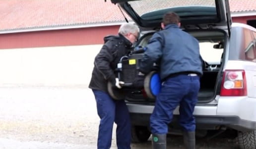 Nettoyeur haute pression eau froide Nilfisk MC6P-180/1300 FA XT avec enrouleur