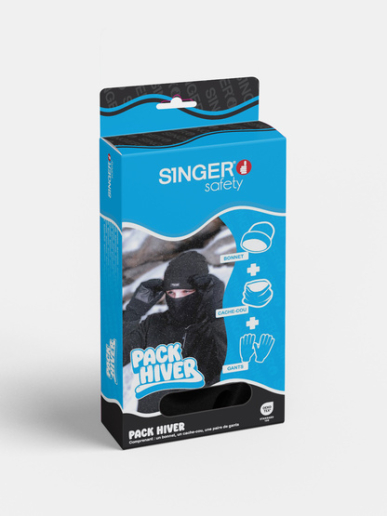 Pack hiver avec bonnet, cache-cou et gants Singer Safety PACKHIV
