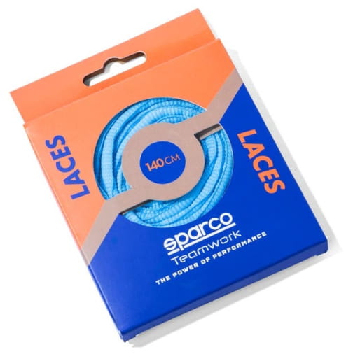 Paire de lacets en polyester 120cm ou 140cm Sparco Teamwork