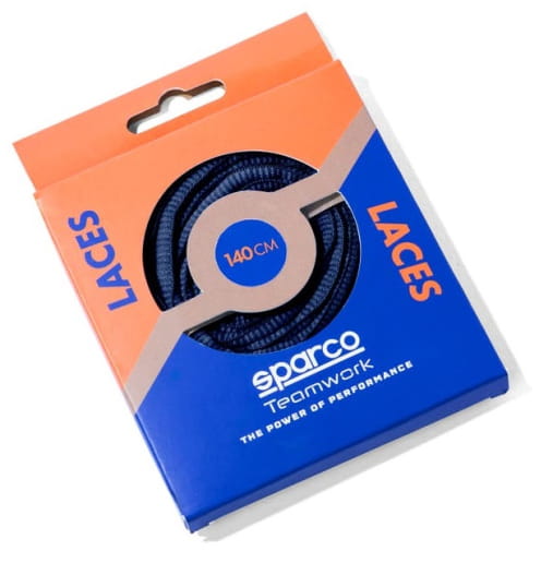 Paire de lacets en polyester 120cm ou 140cm Sparco Teamwork