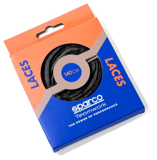 Paire de lacets en polyester 120cm ou 140cm Sparco Teamwork