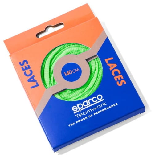 Paire de lacets en polyester 120cm ou 140cm Sparco Teamwork