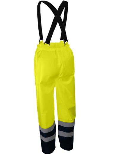 Pantalon à bretelles haute visibilité contre les intempéries Singer Safety PIVA / PIVO