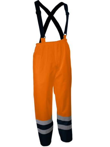 Pantalon à bretelles haute visibilité contre les intempéries Singer Safety PIVA / PIVO