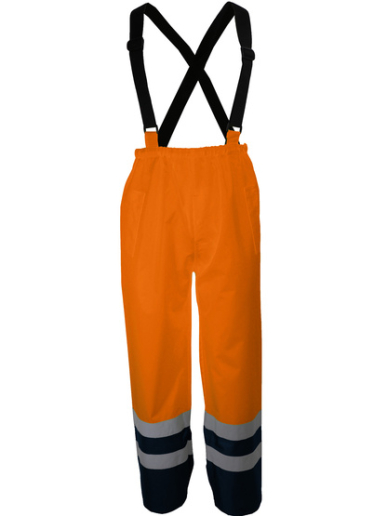 Pantalon à bretelles haute visibilité contre les intempéries Singer Safety PIVA / PIVO