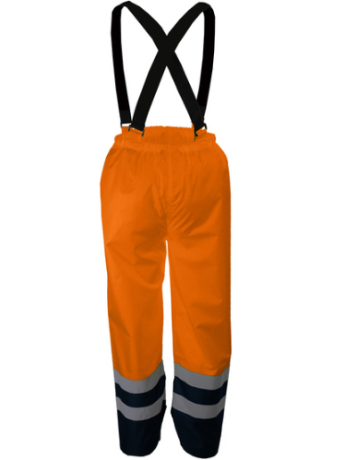 Pantalon à bretelles haute visibilité contre les intempéries Singer Safety PIVA / PIVO