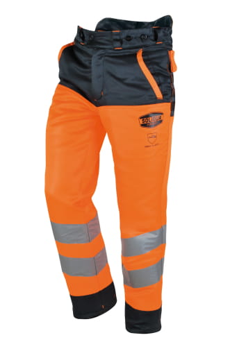 Pantalon anti-coupures type A classe 1 haute visibilité SOLIDUR GLOW HVPA/HVPAOR