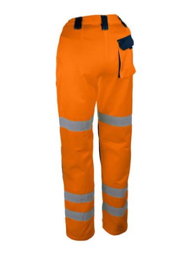 Pantalon de travail haute visibilité en polycoton SINGER PUNO/PUNA