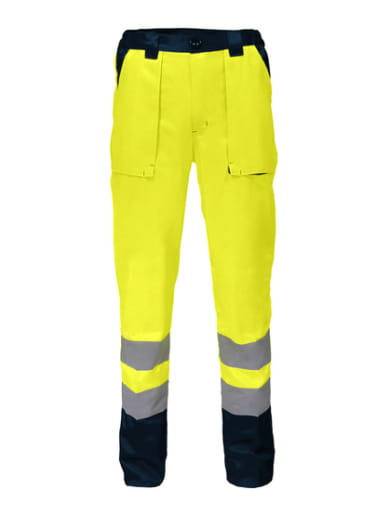 Pantalon de travail haute visibilité polycoton Singer Safety PUMA / PUMO