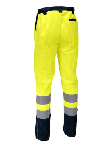 Pantalon de travail haute visibilité polycoton Singer Safety PUMA / PUMO