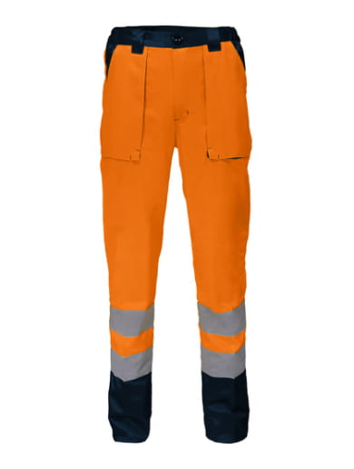 Pantalon de travail haute visibilité polycoton Singer Safety PUMA / PUMO