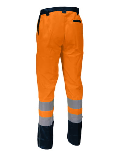 Pantalon de travail haute visibilité polycoton Singer Safety PUMA / PUMO