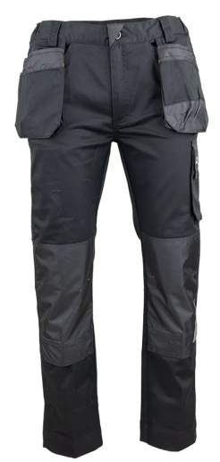 Pantalon de travail multipoches avec poches flottantes et poches genouillères LMA Cerbère