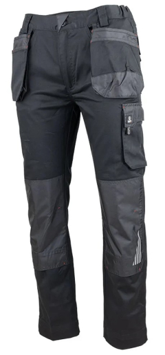 Pantalon de travail multipoches avec poches flottantes et poches genouillères LMA Cerbère