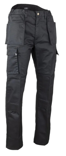 Pantalon de travail multipoches avec poches flottantes LMA Cendre