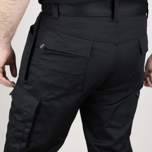 Pantalon de travail multipoches avec poches flottantes LMA Cendre