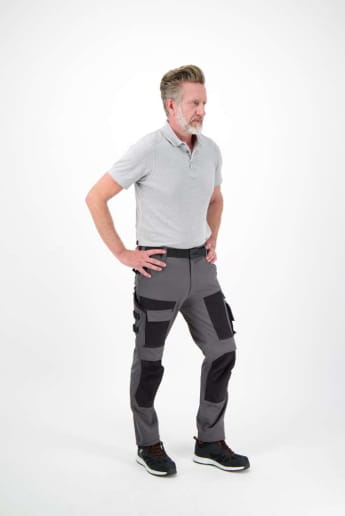 Pantalon de travail multipoches et stretch 4 directions Herock Faro