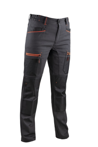 Pantalon de travail multipoches stretch pour femme LMA Charlotte