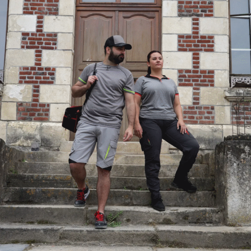 Pantalon de travail pour femme stretch 4 directions spécial été LMA Venus