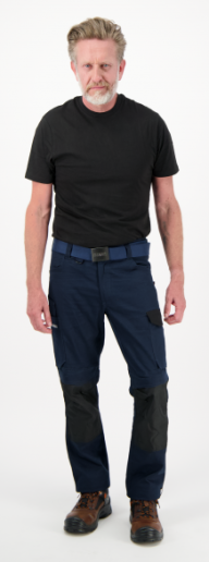 Pantalon de travail stretch 2 directions et multipoches Herock Dero