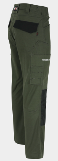 Pantalon de travail stretch 2 directions et multipoches Herock Dero