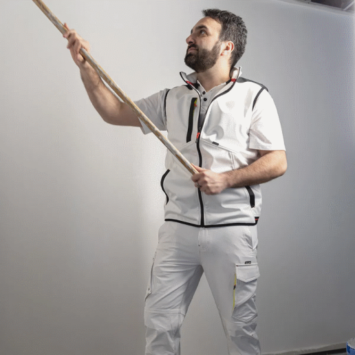 Pantalon de travail stretch 4 directions LMA Utopie / Fiction / Contraste