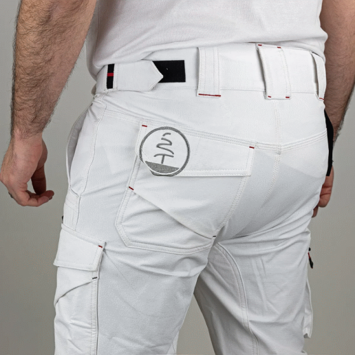 Pantalon de travail stretch 4 directions LMA Utopie / Fiction / Contraste