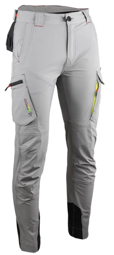 Pantalon de travail stretch 4 directions spécial été LMA Solaire / Plasma / Séisme