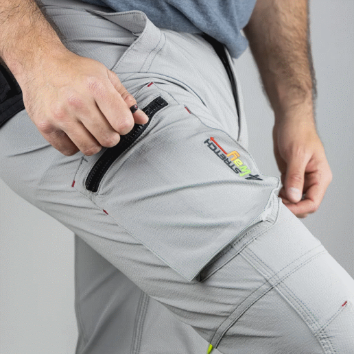 Pantalon de travail stretch 4 directions spécial été LMA Solaire / Plasma / Séisme