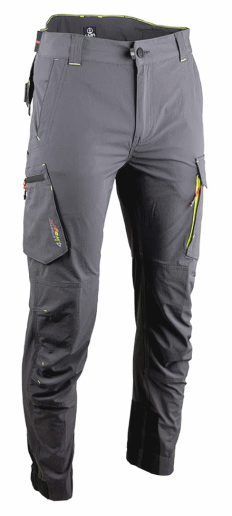 Pantalon de travail stretch 4 directions spécial été LMA Solaire / Plasma / Séisme