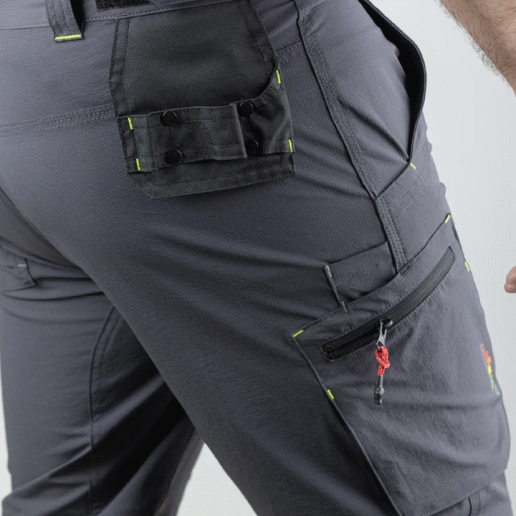 Pantalon de travail stretch 4 directions spécial été LMA Solaire / Plasma / Séisme
